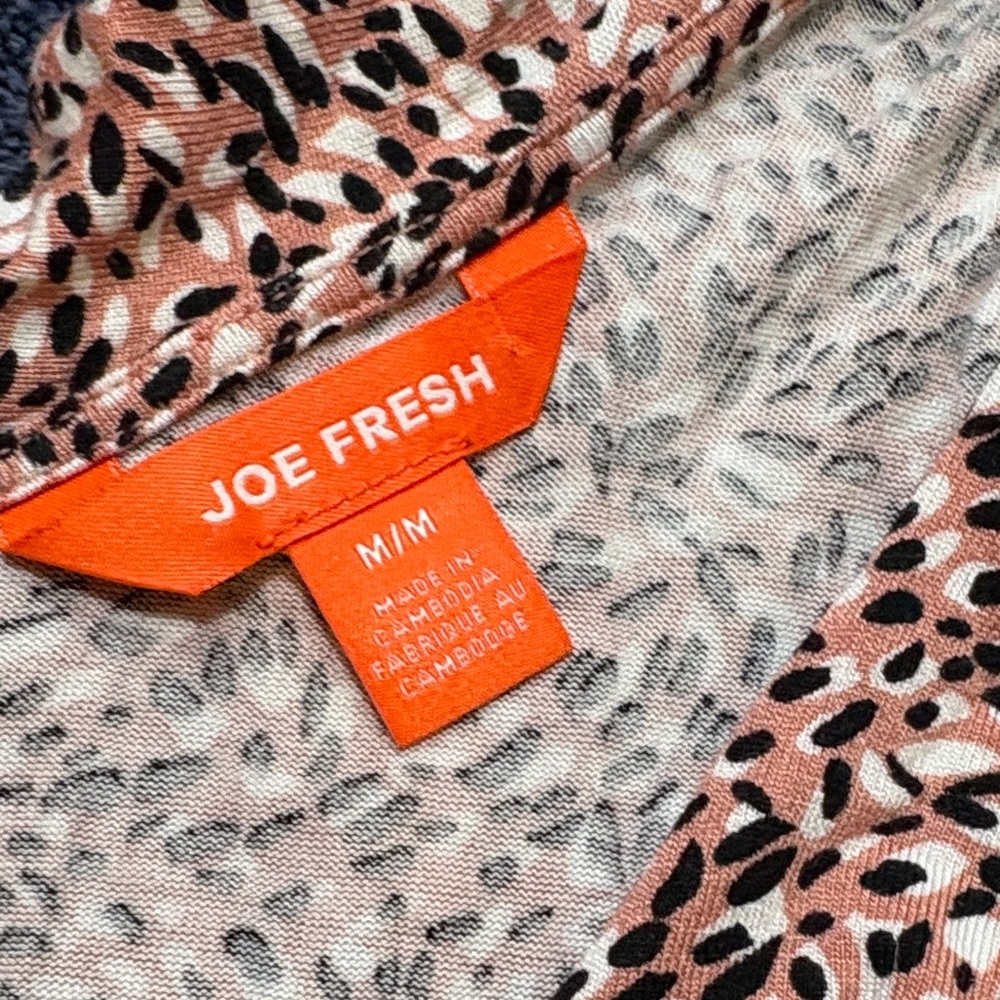 Joe Fresh Rose Pink Ruffle High-Low Midi Dress - Picture 5 of 5